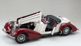 Horch - 855 Roadster 1939 dark red/cream - 1:18 - SunStar - 2406 - sun2406 | Toms Modelautos Horch - 855 Roadster 1939 dark red/cream - 1:18 - SunStar - 2406 - sun2406 | Toms Modelautos