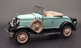 Ford  - Model A  1931 powder blue - 1:18 - SunStar - 6126 - sun6126 | Toms Modelautos