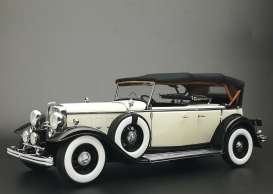 Ford Lincoln - Lincoln KB top-up 1934 black/white - 1:18 - SunStar - 6163 - sun6163 | Toms Modelautos