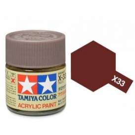 Paint  - bronze - Tamiya - X-33 - tamX33-10ml | Toms Modelautos