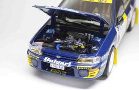 Subaru  - Impreza 555 #1 1998 blue/yellow - 1:18 - SunStar - 5514 - sun5514 | Toms Modelautos