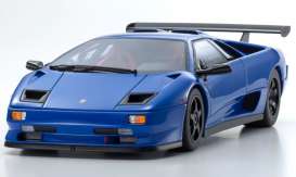 Lamborghini  - blue - 1:18 - Kyosho - KSR18510bl - kyoKSR18510bl | Toms Modelautos
