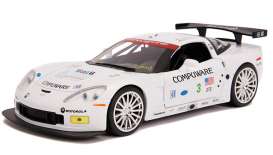 Chevrolet Corvette - C6R 2005 white - 1:24 - Jada Toys - 31651 - jada31651w | Toms Modelautos