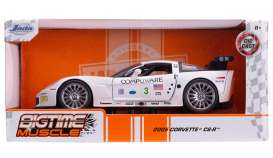 Chevrolet Corvette - C6R 2005 white - 1:24 - Jada Toys - 31651 - jada31651w | Toms Modelautos