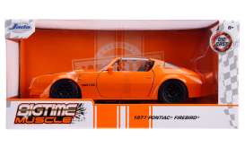 Pontiac  - Firebird 1977 orange - 1:24 - Jada Toys - 31601 - jada31601o | Toms Modelautos