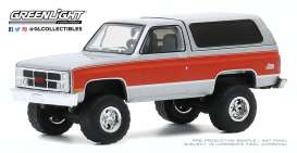 GMC  - Jimmy 1984 grey/red - 1:64 - GreenLight - 35170D - gl35170D | Toms Modelautos