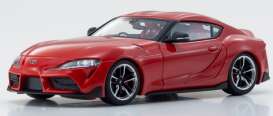 Toyota  - GT Supra red - 1:43 - Kyosho - 3700R - kyo3700Rr | Toms Modelautos