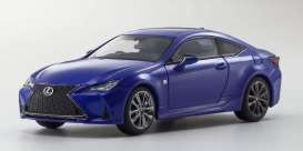 Lexus - RC350h blue - 1:43 - Kyosho - 0369Bl - kyo3697b | Toms Modelautos Lexus - RC350h blue - 1:43 - Kyosho - 0369Bl - kyo3697b | Toms Modelautos