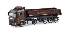 MAN  - TGX XLX brown - 1:87 - Herpa - H311687 - herpa311687 | Toms Modelautos