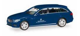 Mercedes Benz  - C Combi blue - 1:87 - Herpa - H700689 - herpa700689 | Toms Modelautos