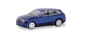 Mercedes Benz  - EQC AMG blue - 1:87 - Herpa - H430715 - herpa430715 | Toms Modelautos