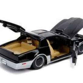 Pontiac  - Firebird *Knightrider KARR* 1982 black/silver - 1:24 - Jada Toys - 31115 - jada31115 | Toms Modelautos