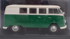 Volkswagen  - Type 1 1960 green/white - 1:24 - Magazine Models - 24VW - mag24VWT1 | Toms Modelautos