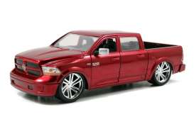 Dodge Ram - 2014 red - 1:24 - Jada Toys - 54040r - jada54040r | Toms Modelautos