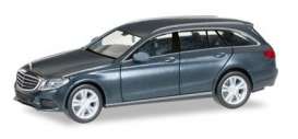 Mercedes Benz  - grey metallic - 1:87 - Herpa - H038393-002 - herpa038393-002 | Toms Modelautos