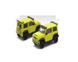LB Works  - Suzuki G Mini SP 2019 fluorescent green - 1:64 - Era - 19JSSP22 - Era19JSSP22 | Toms Modelautos