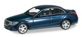 Mercedes Benz  - blue metallic - 1:87 - Herpa - H038362 - herpa038362 | Toms Modelautos