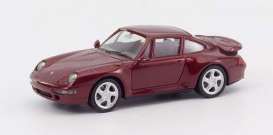 Porsche  - 911 Turbo red - 1:87 - Herpa - H031899-002 - herpa031899-002 | Toms Modelautos