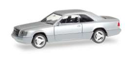 Mercedes Benz  - E320 Coupe silver - 1:87 - Herpa - H38782 - herpa038782 | Toms Modelautos