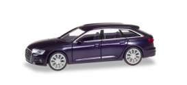 Audi  - A6 blue - 1:87 - Herpa - H430647-002 - herpa430647-002 | Toms Modelautos