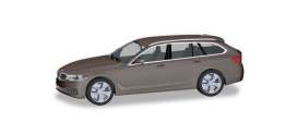 BMW  - 5 Touring grey-brown - 1:87 - Herpa - H430708 - herpa430708 | Toms Modelautos