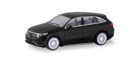 Mercedes Benz  - EQC AMG matt black - 1:87 - Herpa - H038966 - herpa038966 | Toms Modelautos