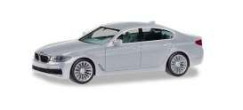 BMW  - 5 Series silver metallic - 1:87 - Herpa - H430692-002 - herpa430692-002 | Toms Modelautos