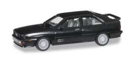 Audi  - UR Quattro black metallic - 1:87 - Herpa - H033336-003 - herpa033336-003 | Toms Modelautos