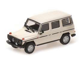 Mercedes Benz  - G 320G 1979 white - 1:87 - Minichamps - 870038000 - mc870038000 | Toms Modelautos