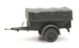 Trailer  - army green - 1:87 - Artitec - 387.325 - arti387325 | Toms Modelautos