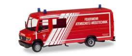 Mercedes Benz  - Vario red - 1:87 - Herpa - H093545 - herpa093545 | Toms Modelautos