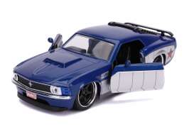 Ford  - Boss Mustang *Winter Soldier* 1970 blue/silver - 1:32 - Jada Toys - 31745 - jada31745 | Toms Modelautos