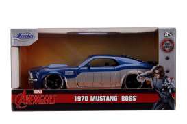 Ford  - Boss Mustang *Winter Soldier* 1970 blue/silver - 1:32 - Jada Toys - 31745 - jada31745 | Toms Modelautos