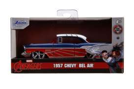 Chevrolet  - Bel Air *Falcon* 1957 blue/red/white - 1:32 - Jada Toys - 31762 - jada31762 | Toms Modelautos