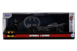 Batman  - Batmobile  1989 black - 1:32 - Jada Toys - 31704 - jada31704 | Toms Modelautos