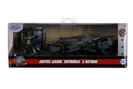 Batman  - Justice League Batmobile black - 1:32 - Jada Toys - 31706 - jada31706 | Toms Modelautos