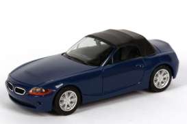 BMW  - Z4 blue - 1:87 - Herpa - H023320b - herpa023320b | Toms Modelautos