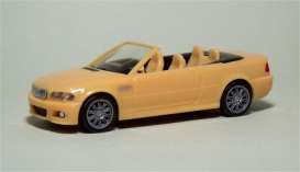 BMW  - M3 Cabrio yellow - 1:87 - Herpa - H200611 - herpa200611 | Toms Modelautos