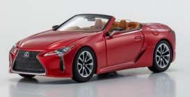 Lexus  - LC Convertible 1997 radiant red - 1:43 - Kyosho - 3902r - kyo3902r | Toms Modelautos