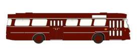 Bussing  - Senator 1963 red - 1:87 - Brekina - BRE59364 - Brek59364 | Toms Modelautos