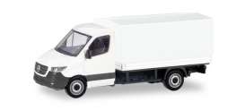 Mercedes Benz  - Sprinter white - 1:87 - Herpa - H013703 - herpa013703 | Toms Modelautos