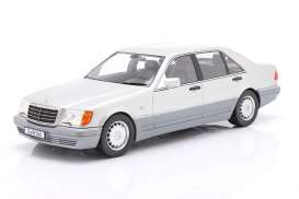 Mercedes Benz  - S500 silver/grey - 1:18 - iScale - 1180000046 - iscale1180046 | Toms Modelautos