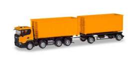 Scania  - orange - 1:87 - Herpa - 309950 - herpa309950 | Toms Modelautos