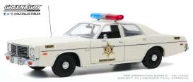 Dodge  - Coronet 1975 white - 1:18 - GreenLight - 19092 - gl19092 | Toms Modelautos