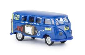 Volkswagen  - T1b blue - 1:87 - Brekina - BRE31593 - brek31593 | Toms Modelautos