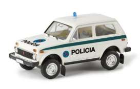 Lada  - Niva white - 1:87 - Brekina - BRE27225 - Brek27225 | Toms Modelautos