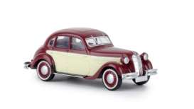 BMW  - 326 red/beige - 1:87 - Brekina - BRE24557 - Brek24557 | Toms Modelautos