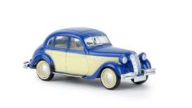 BMW  - 326 blue/beige - 1:87 - Brekina - BRE24559 - Brek24559 | Toms Modelautos