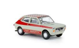 Fiat  - 127 Abarth red/white - 1:87 - Brekina - BRE22510 - Brek22510 | Toms Modelautos