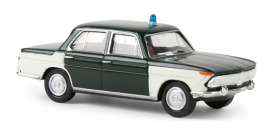 BMW  - 2000 green/beige - 1:87 - Brekina - BRE24418 - Brek24418 | Toms Modelautos